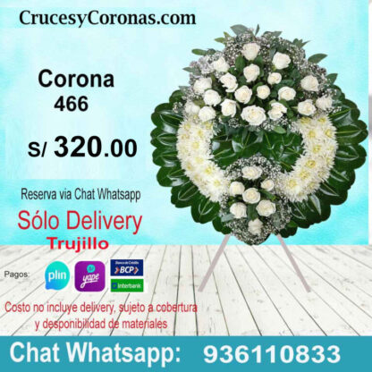 Corona de condolencias