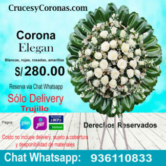 Corona de condolencias